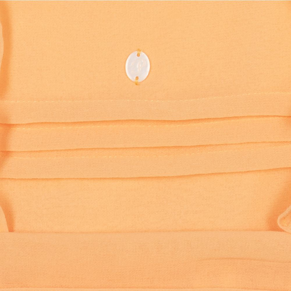 Patachou-Girls Orange Chiffon Dress | Childrensalon Outlet