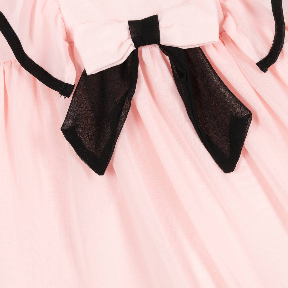 Robe rose et discount noire