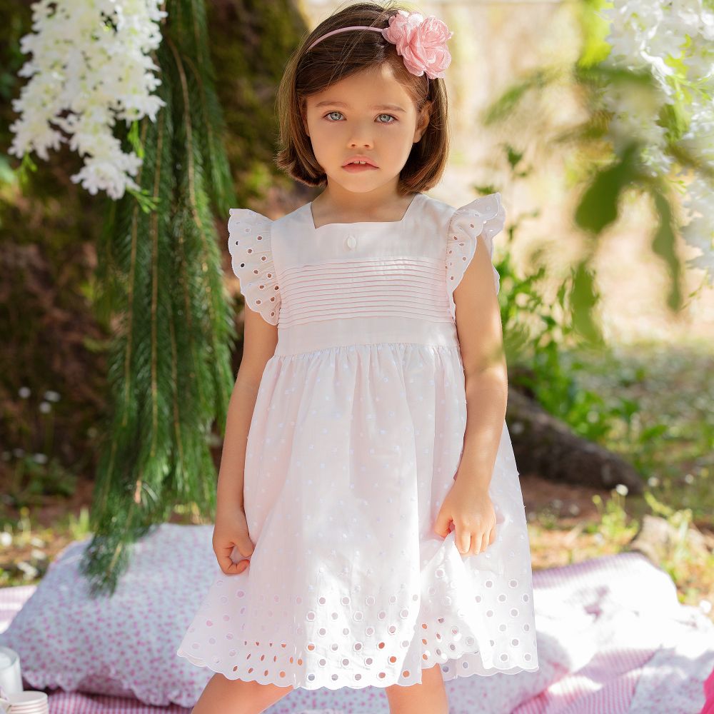 Pale pink girls dress 2025