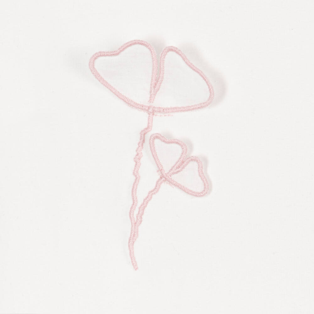 Patachou-Girls' Pink Cotton Blossom Outfit | Childrensalon Outlet