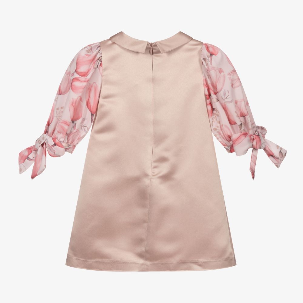 Patachou-Розовое платье с цветами для девочек | Childrensalon Outlet