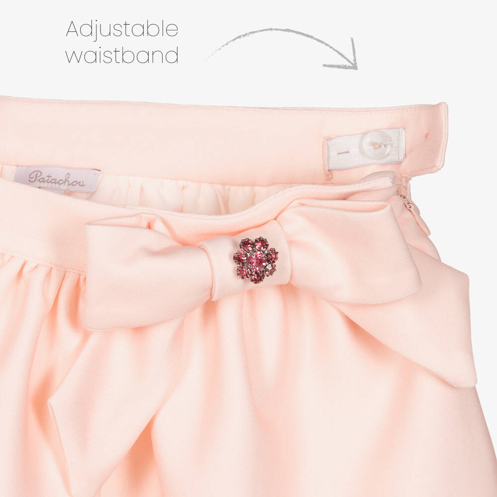 Patachou-Розовая блузка и юбка с цветами | Childrensalon Outlet