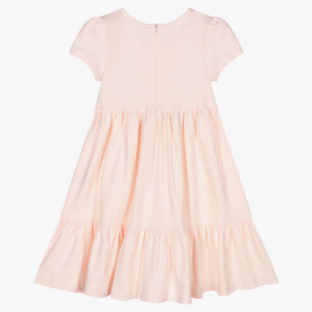 Patachou-Розовое платье из джерси для девочек | Childrensalon Outlet