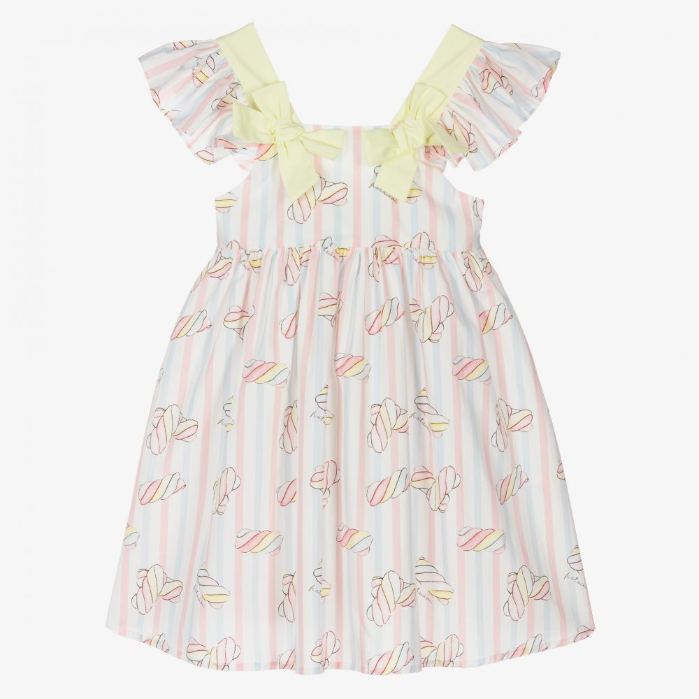 Patachou - Rosa Marshmallow-Kleid (M)  | Childrensalon