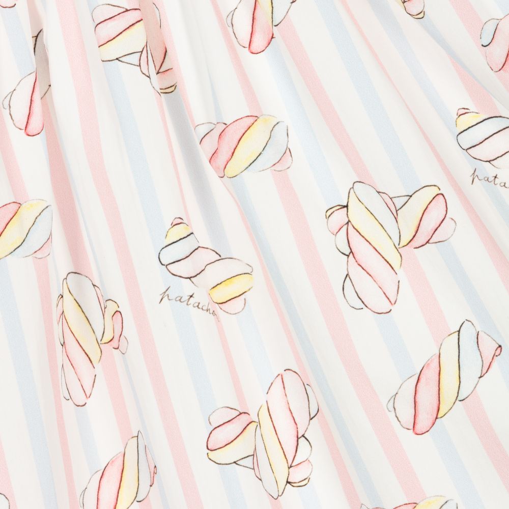 Patachou-Girls Pink Marshmallow Dress | Childrensalon Outlet