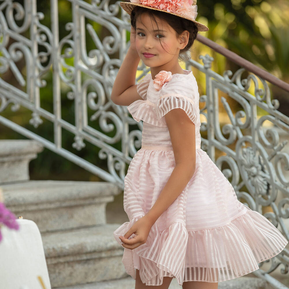 Girls hotsell stripe dress