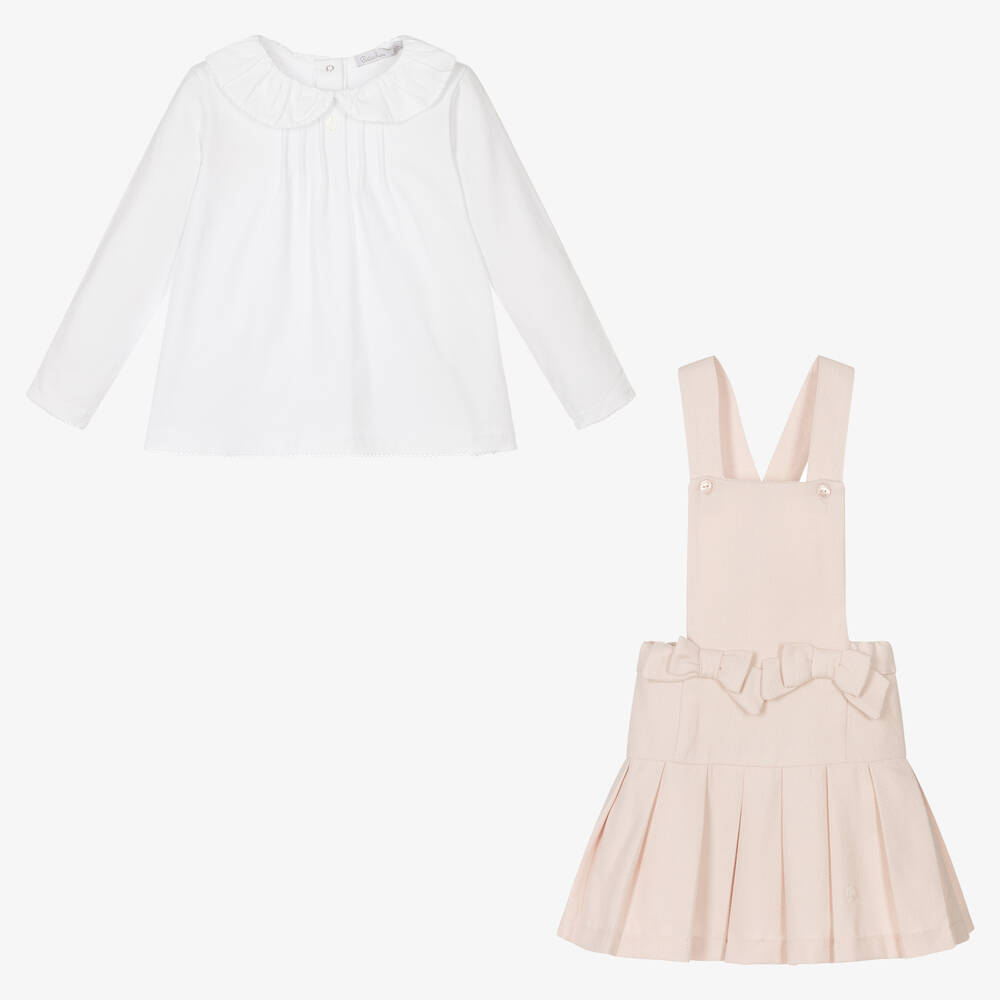 Patachou-Топ и розовый сарафан для девочек | Childrensalon Outlet