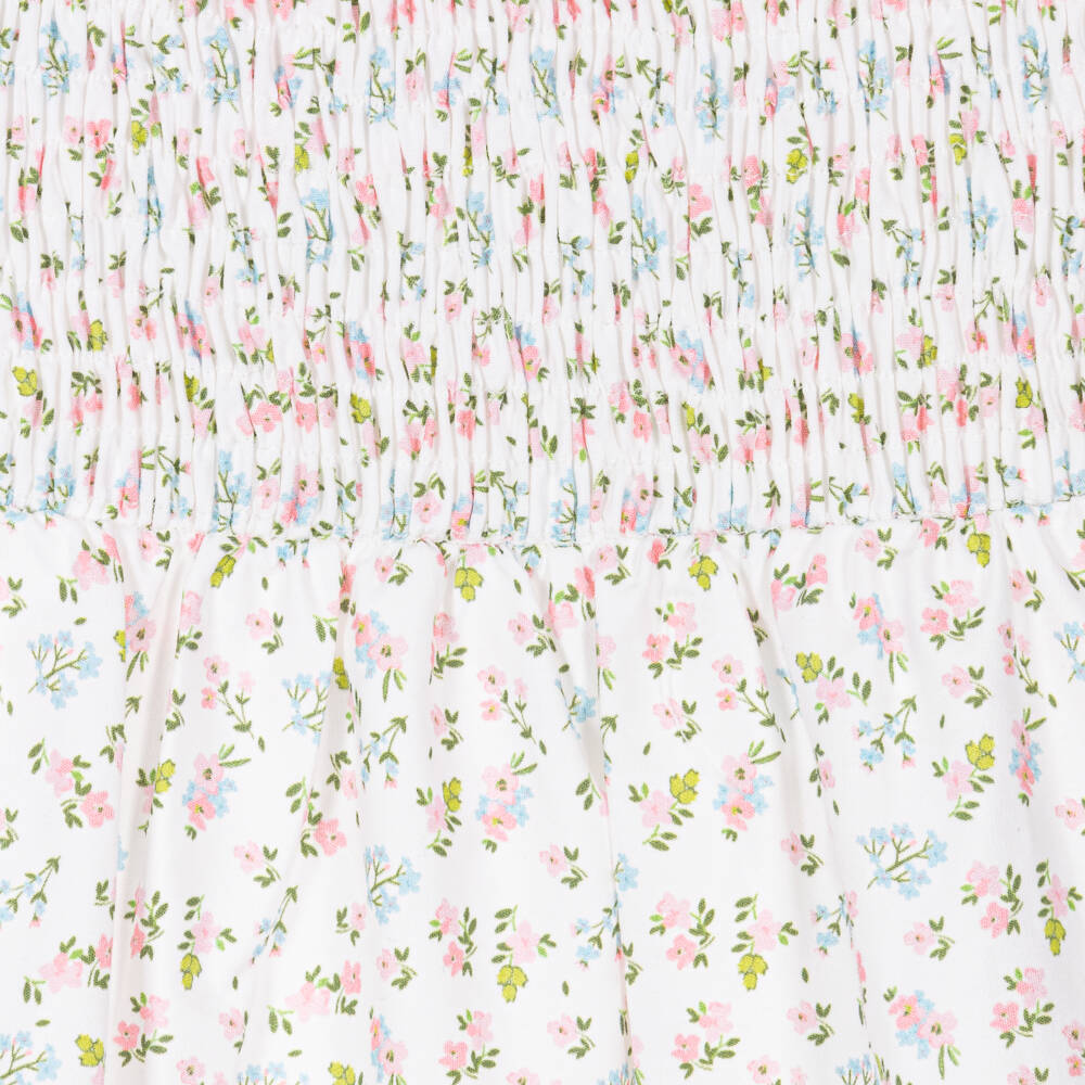 Patachou-Girls Pure Cotton Floral Delight Dress | Childrensalon Outlet