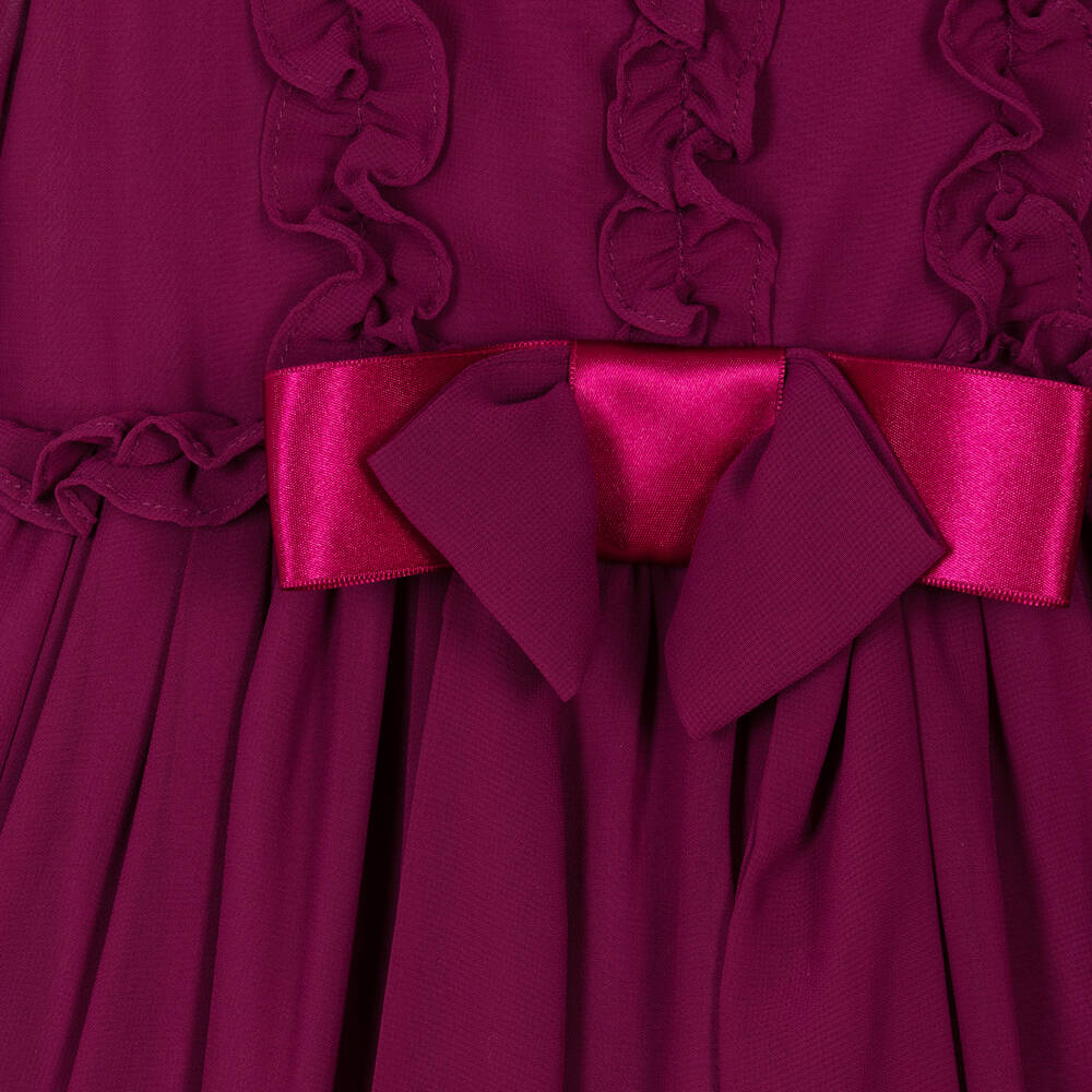 Patachou-Фиолетовое шифоновое платье для девочек | Childrensalon Outlet