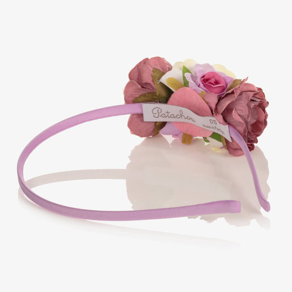Round outlet flower headband