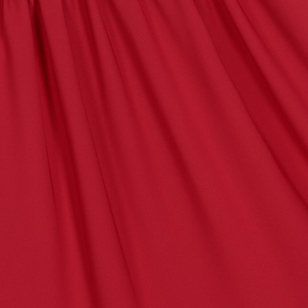 Patachou-Girls Red Crêpe Bow Dress | Childrensalon Outlet