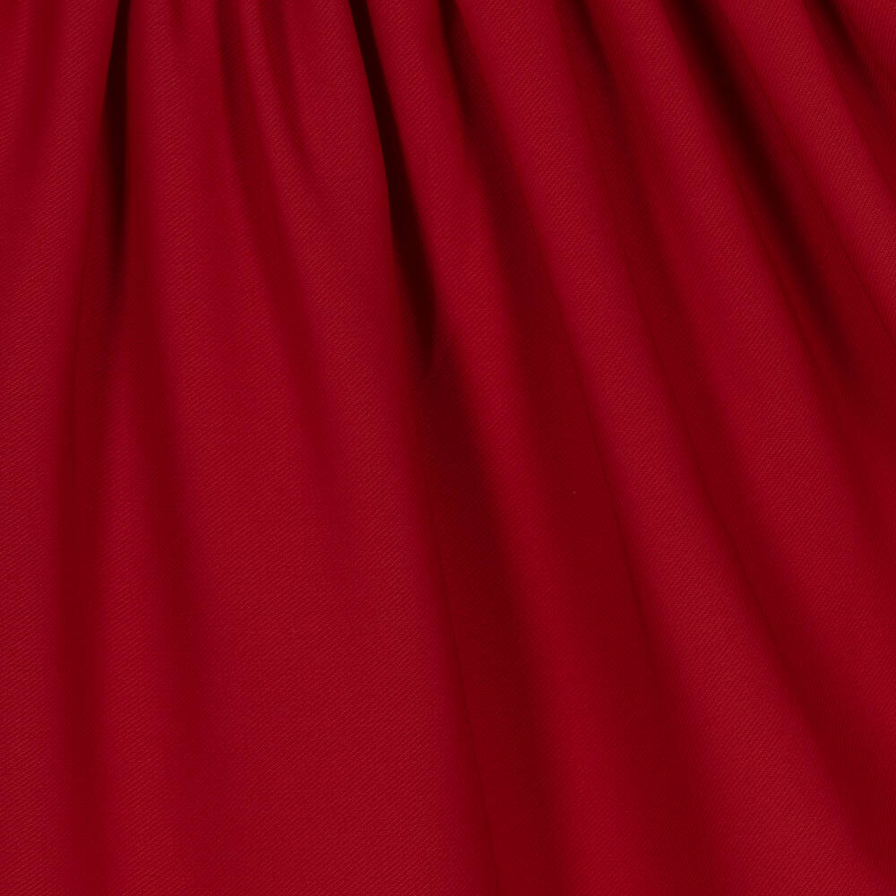 Patachou-Girls Red Crêpe Chiffon Dress | Childrensalon Outlet