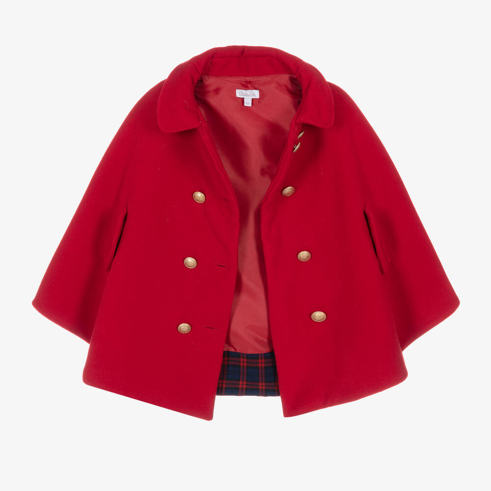 Patachou-Красный с капюшоном для девочек | Childrensalon Outlet