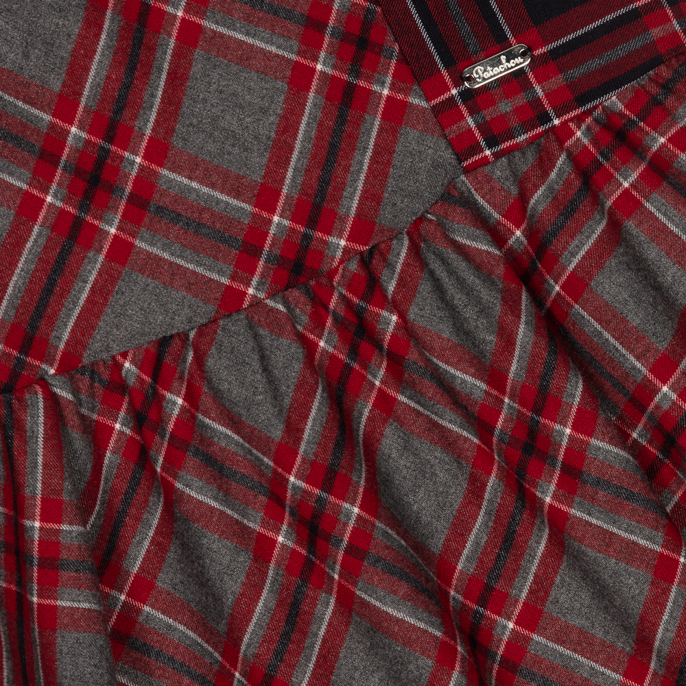 Patachou-Girls Red Tartan Dress Set | Childrensalon Outlet