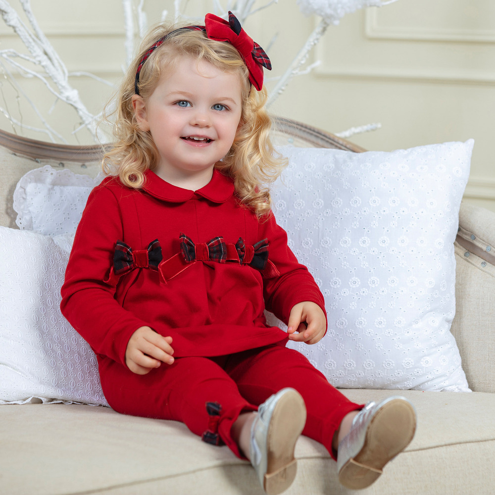 Baby girl red shop leggings