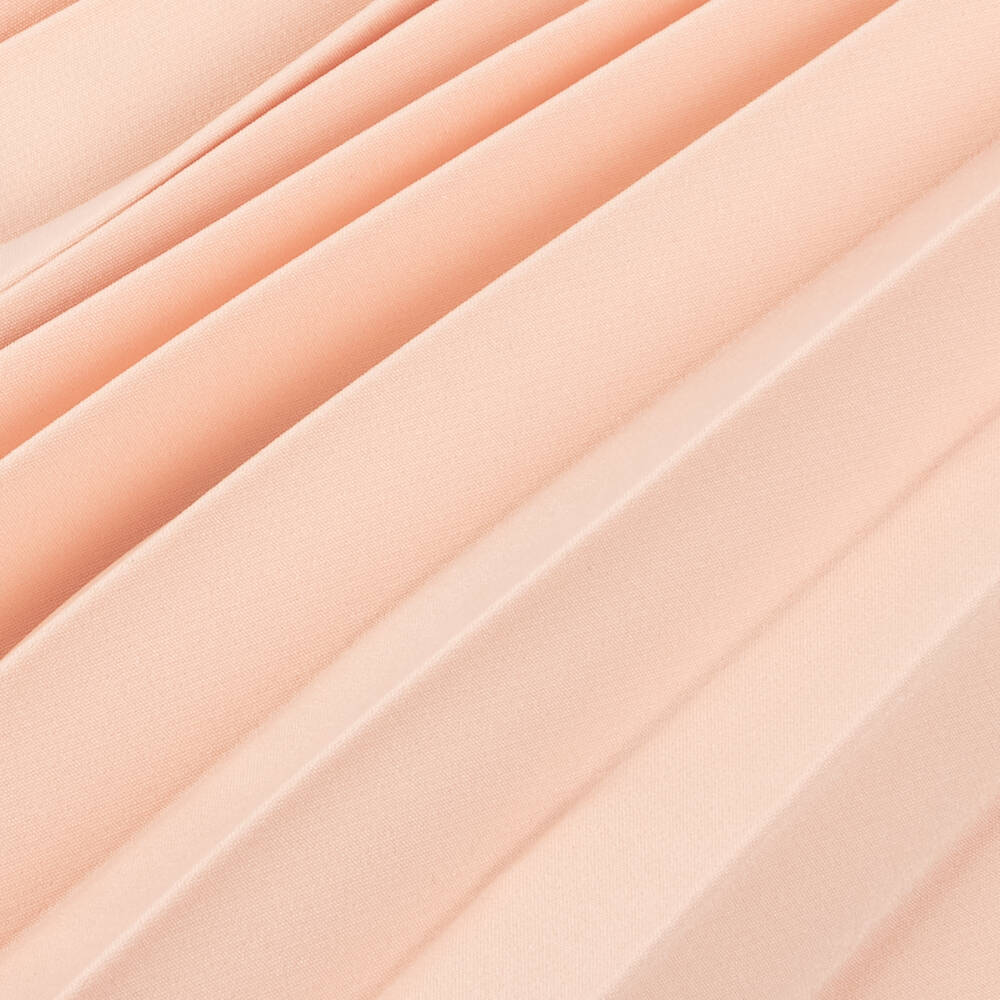 Patachou-فستان كريب وردي مطوي للبنات | Childrensalon Outlet