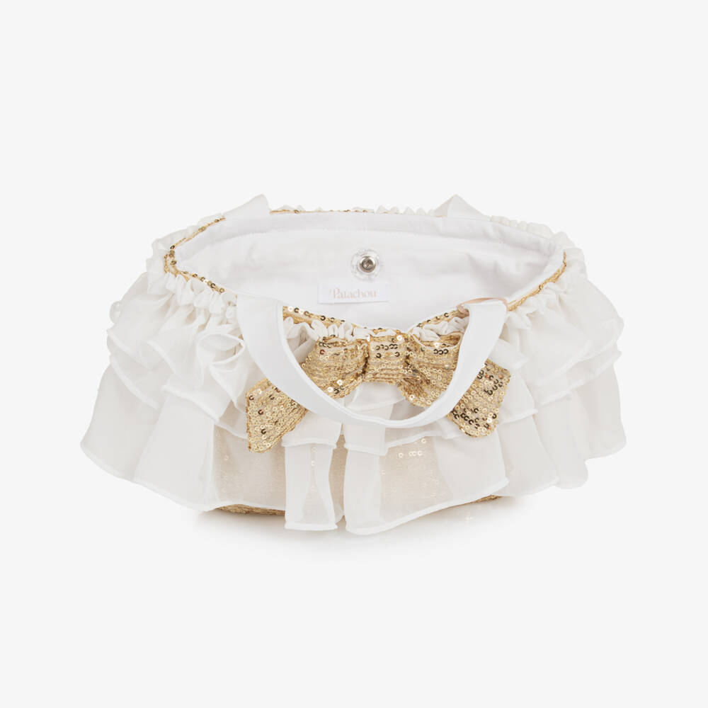 Patachou-Girls Shimmer Sequin Chiffon Purse | Childrensalon Outlet