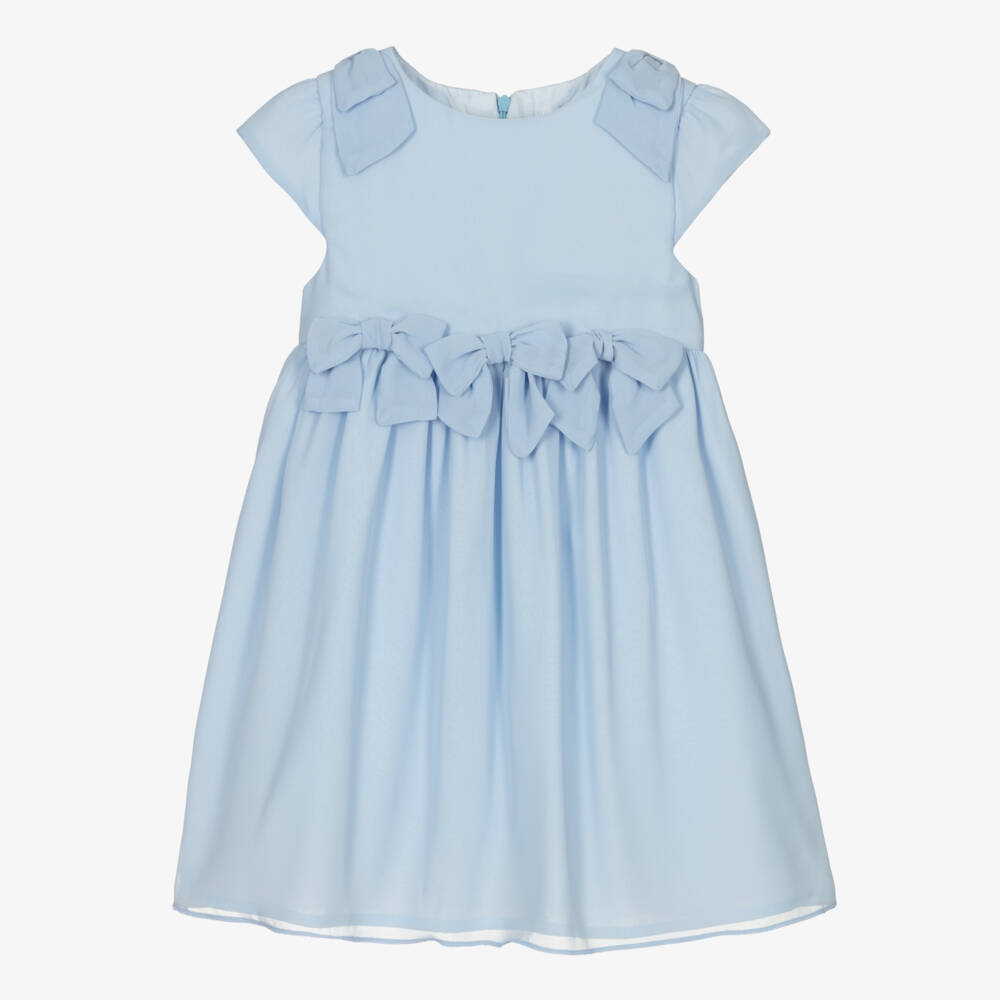 Patachou-Girls Soft Blue Chiffon Delight | Childrensalon Outlet