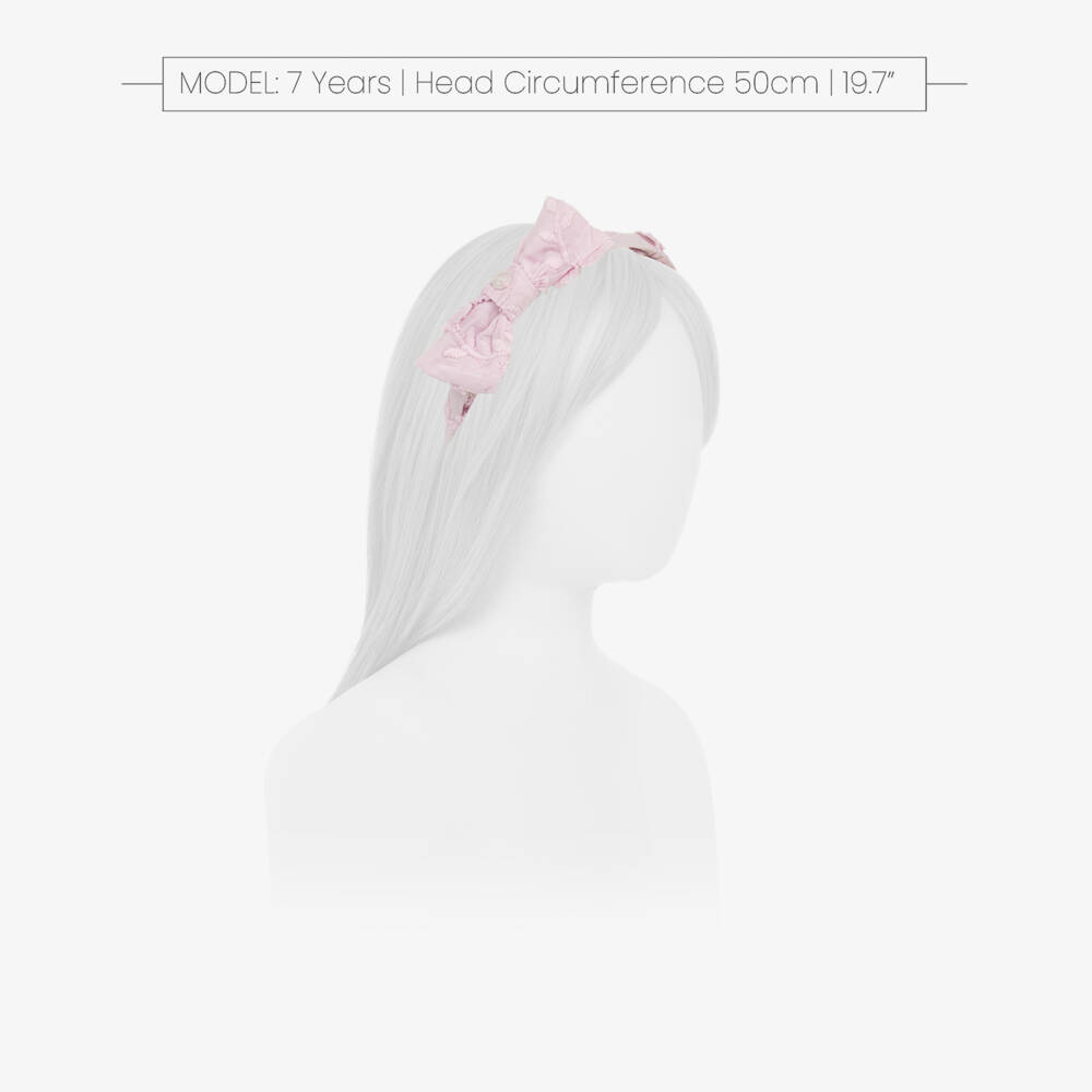 Patachou-Girls Soft Lilac Bow Headband | Childrensalon Outlet