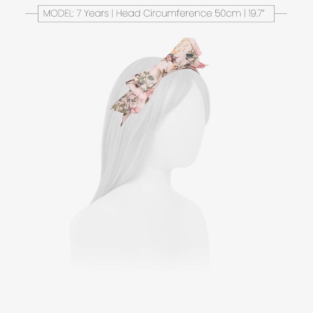 Patachou-Girls Soft Rose Floral Headband | Childrensalon Outlet