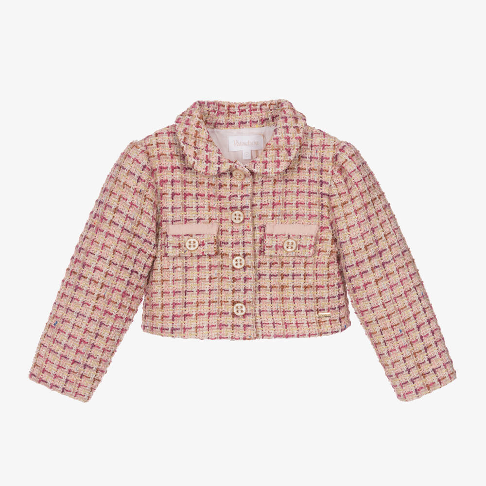 Patachou-Блестящий жакет для девочек розовый | Childrensalon Outlet