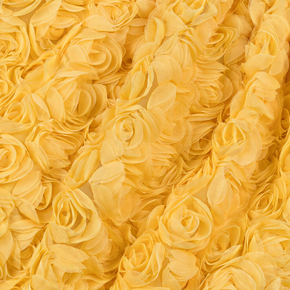 Patachou-Солнечное 3D цветочное платье из тюля для девочек | Childrensalon Outlet