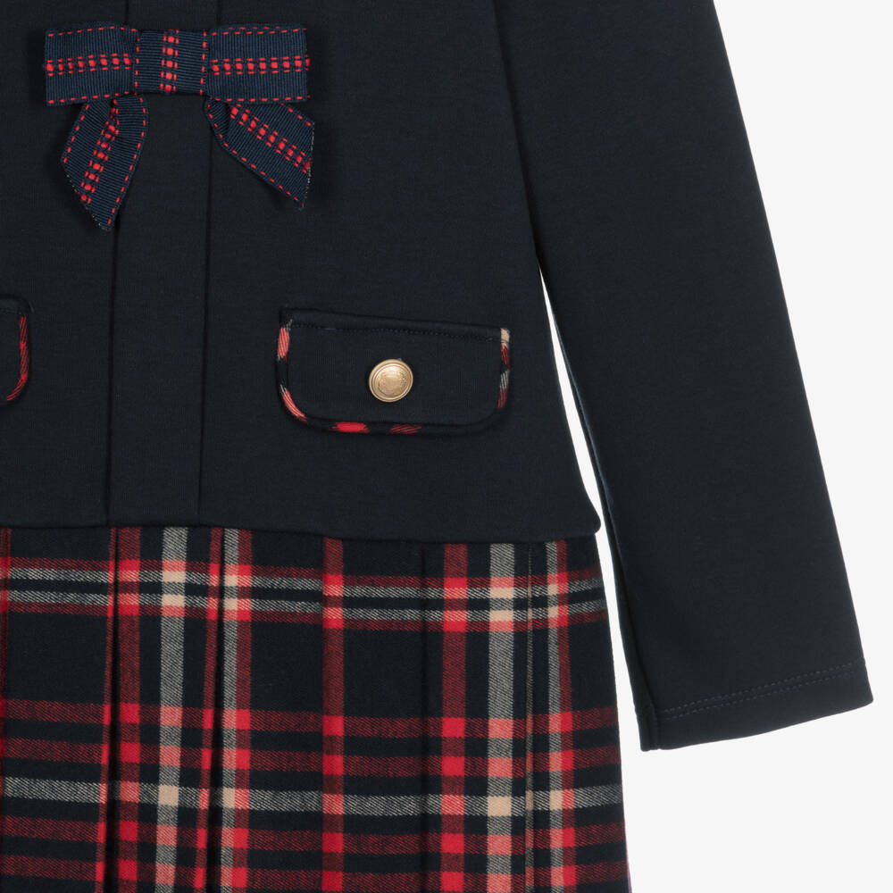 Patachou-Girls Tartan Plaid Skirt Dress | Childrensalon Outlet
