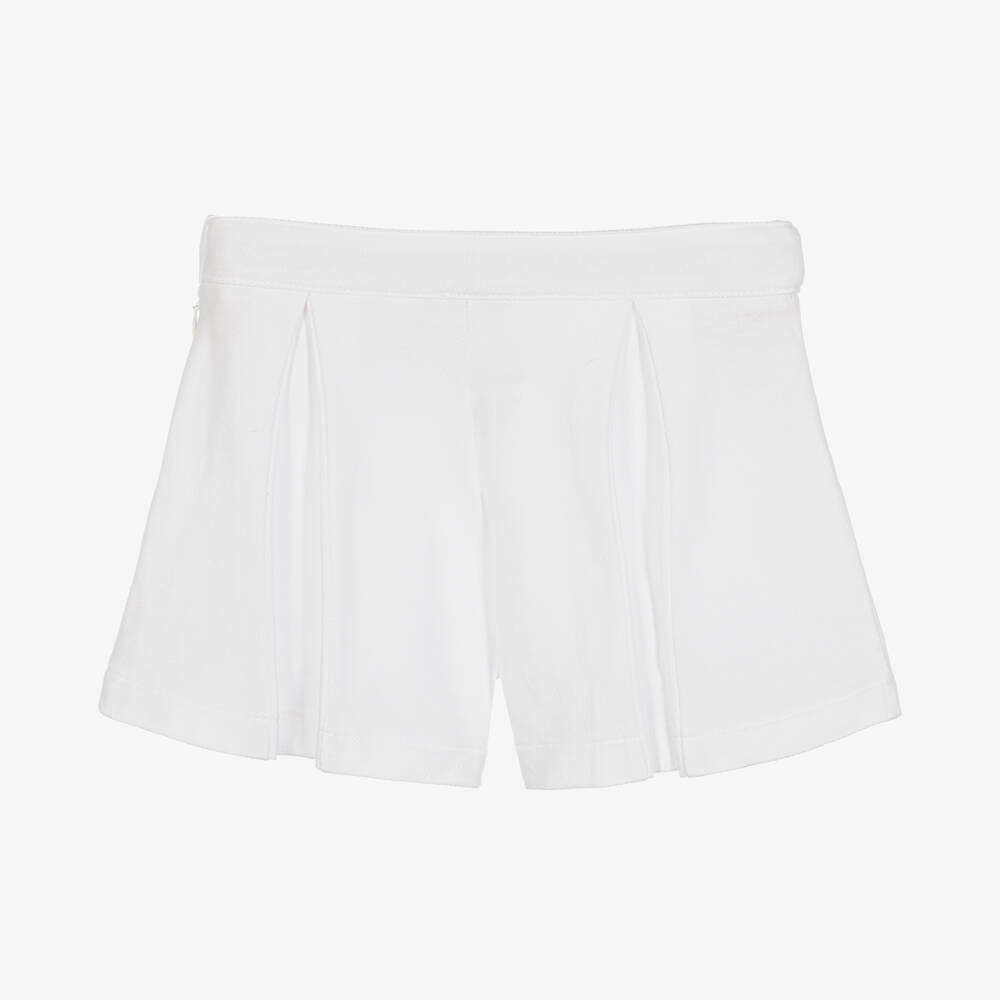 Patachou-Белые шорты из хлопкового пике | Childrensalon Outlet