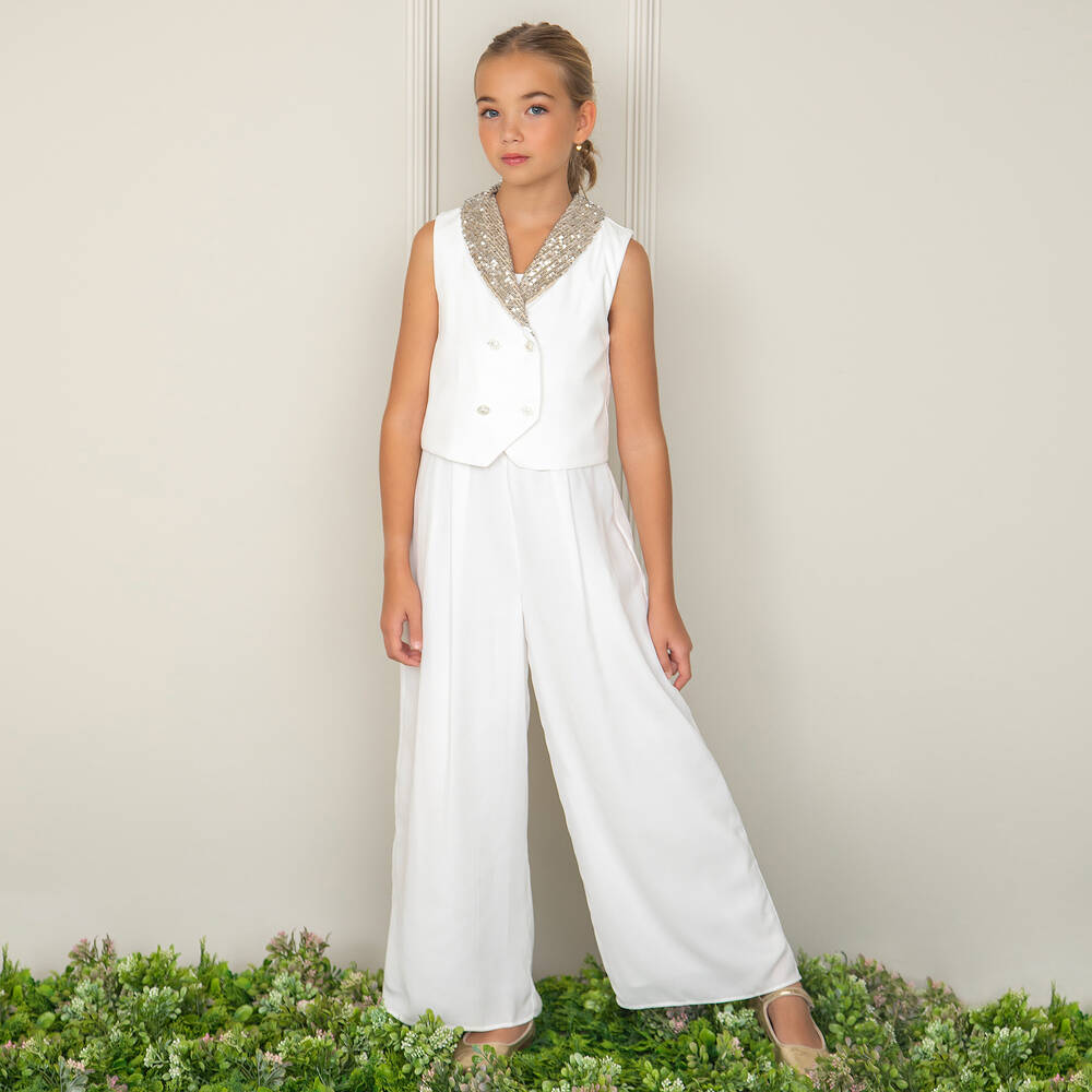 Sequin jumpsuit girls new arrivals