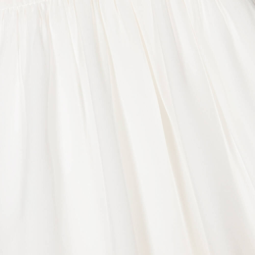 Patachou-Кремово-белое шифоновое платье | Childrensalon Outlet