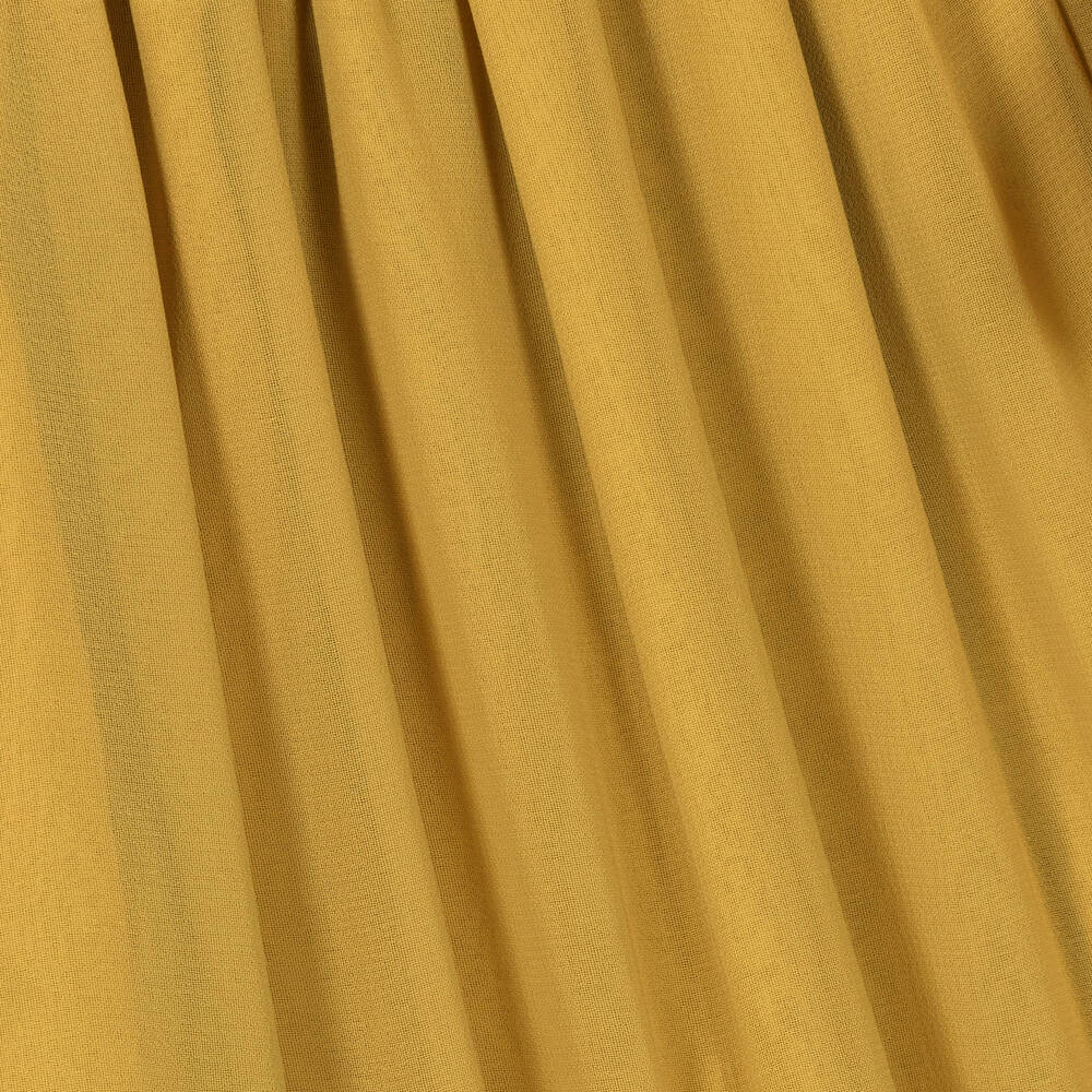 Patachou-Girls Yellow Chiffon Dress | Childrensalon Outlet