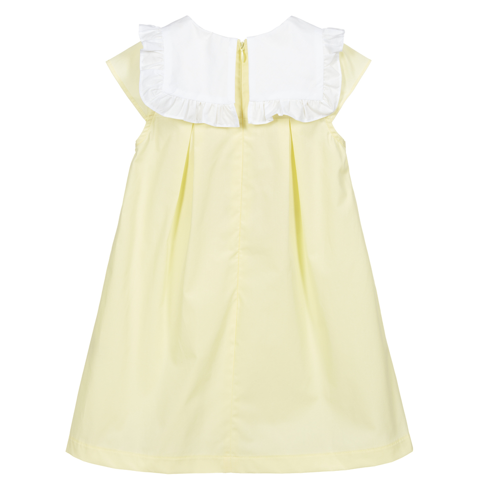 yellow cotton dress