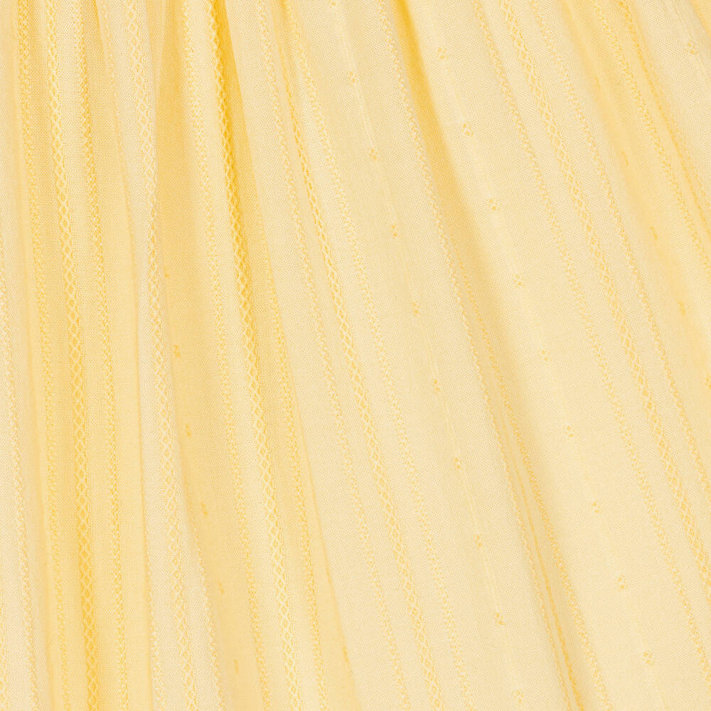 Patachou-Girls Yellow Sleeveless Dress | Childrensalon Outlet