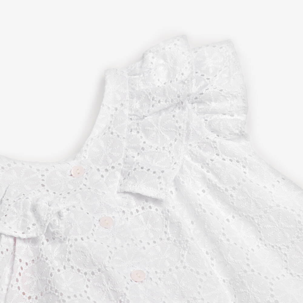 Patachou-Infant Girls' Breezy White Ensemble | Childrensalon Outlet