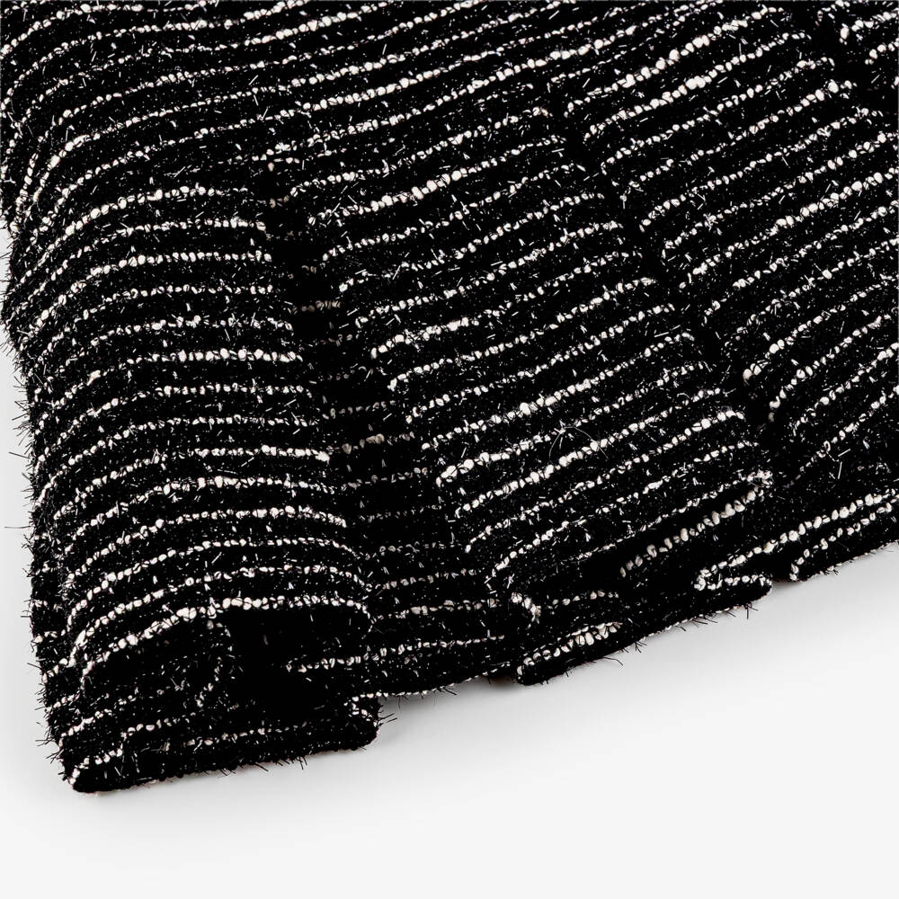 Patachou-Ivory & Black Tweed Skirt Set | Childrensalon Outlet