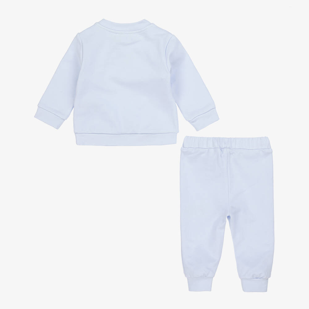 Patachou-بدلة رياضية زرقاء دافئة للأولاد الصغار | Childrensalon Outlet