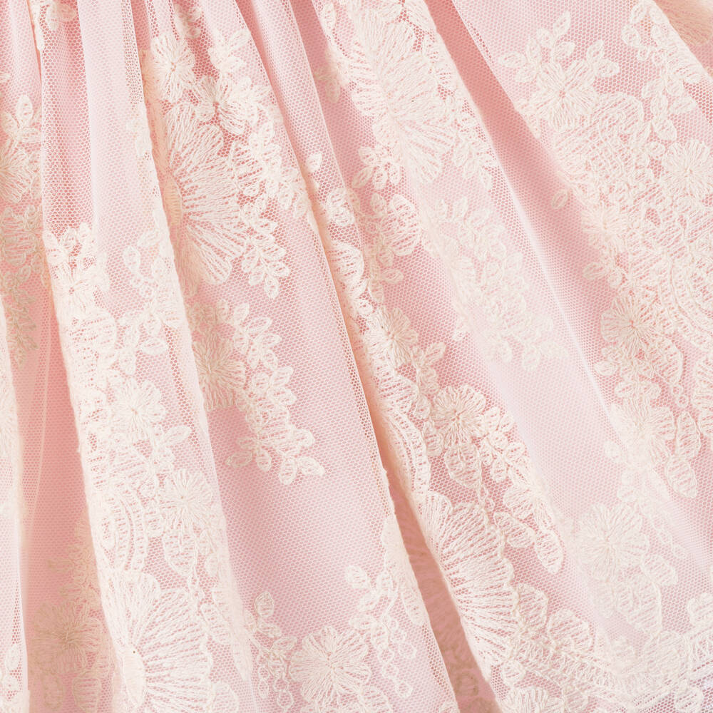 Patachou-Little Princess Floral Tulle Frock | Childrensalon Outlet