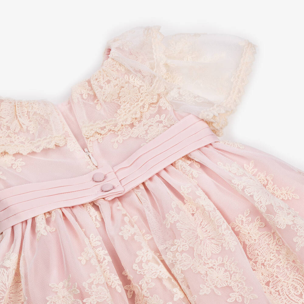 Patachou-Little Princess Floral Tulle Frock | Childrensalon Outlet