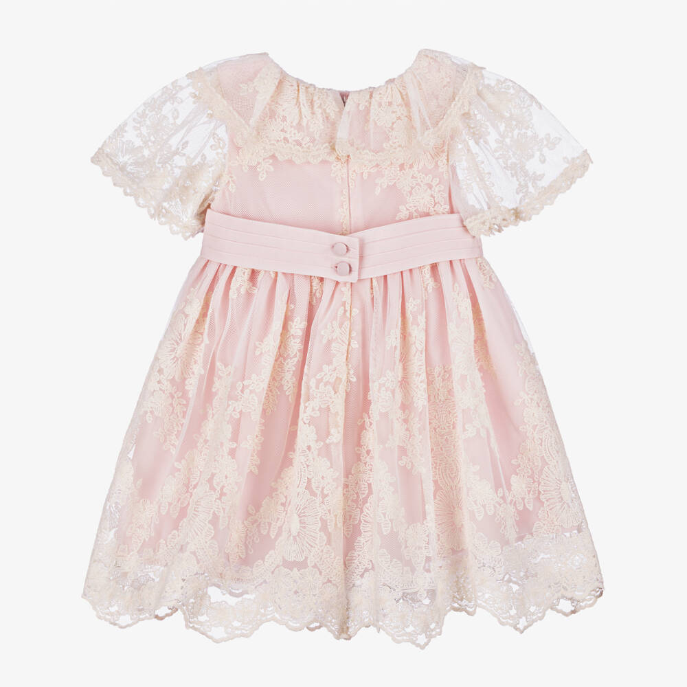 Patachou-Little Princess Floral Tulle Frock | Childrensalon Outlet