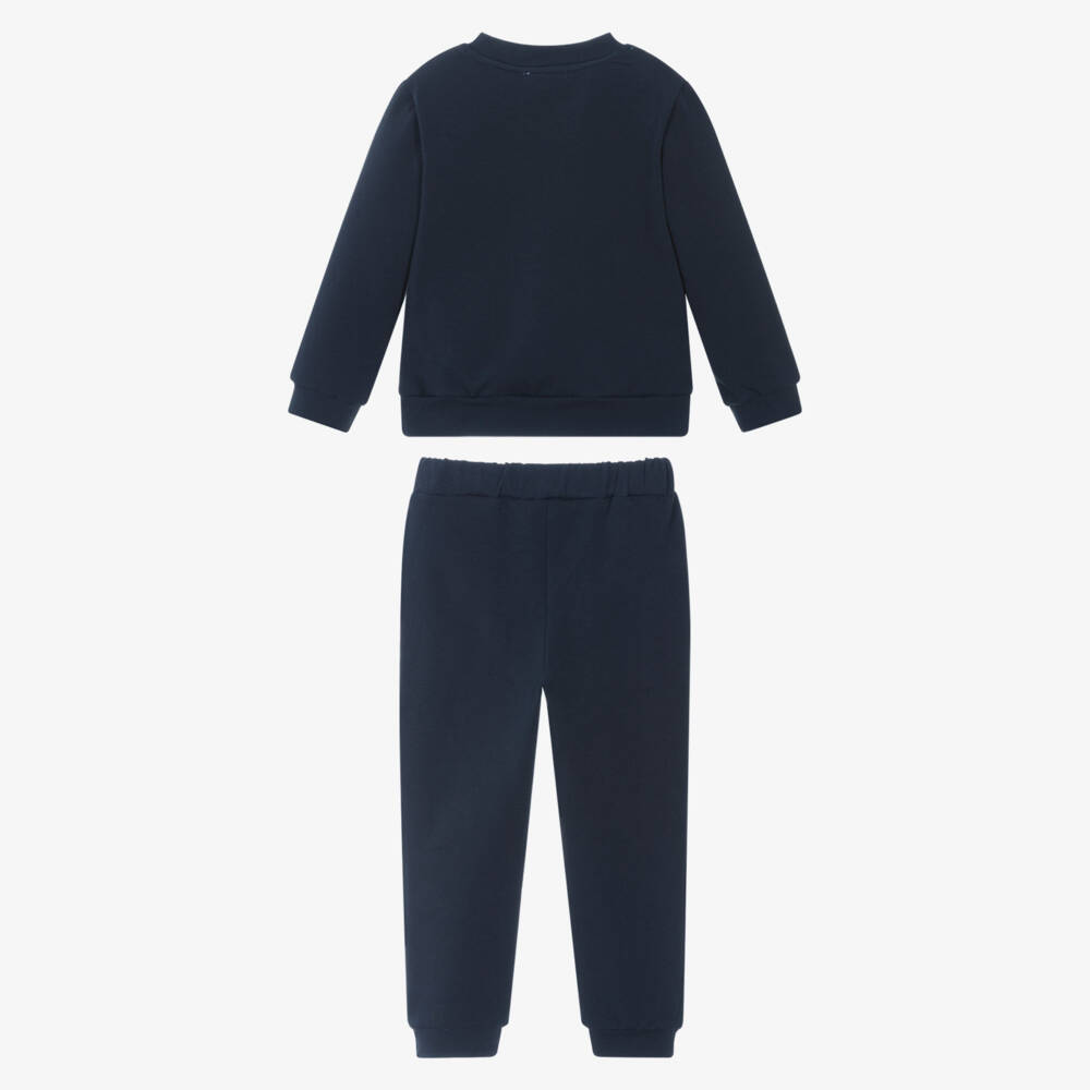 Patachou-Navy Bear Tracksuit | Childrensalon Outlet