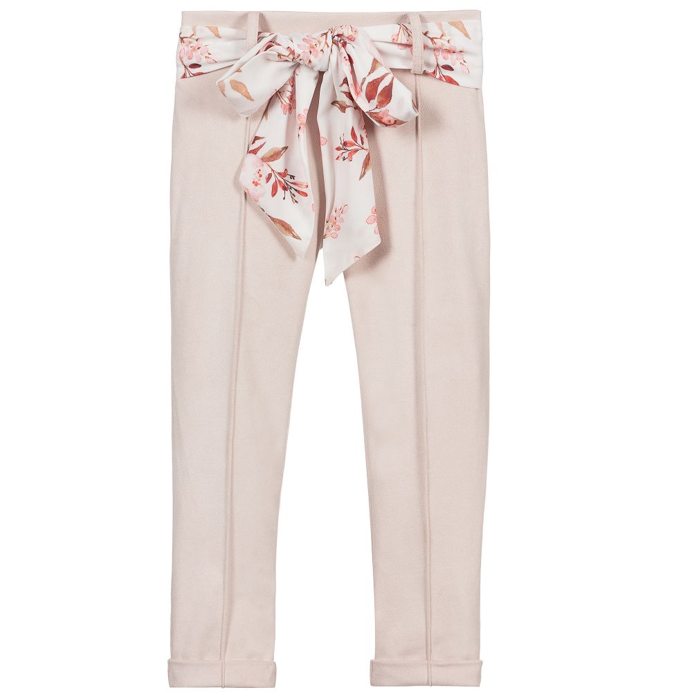 Patachou - Розовые брюки из искусственной замши