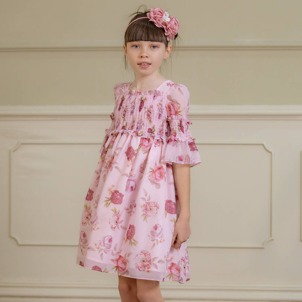 pink様　NOKO-PLEATS ノコオーノ お花モチーフ チュニック Cymbidium Ribbon Pleats Dress – LANTINAM