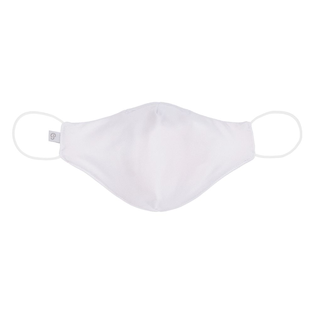 باتاشو-كمّامة ساتان لون أبيض و زهري | Childrensalon Outlet