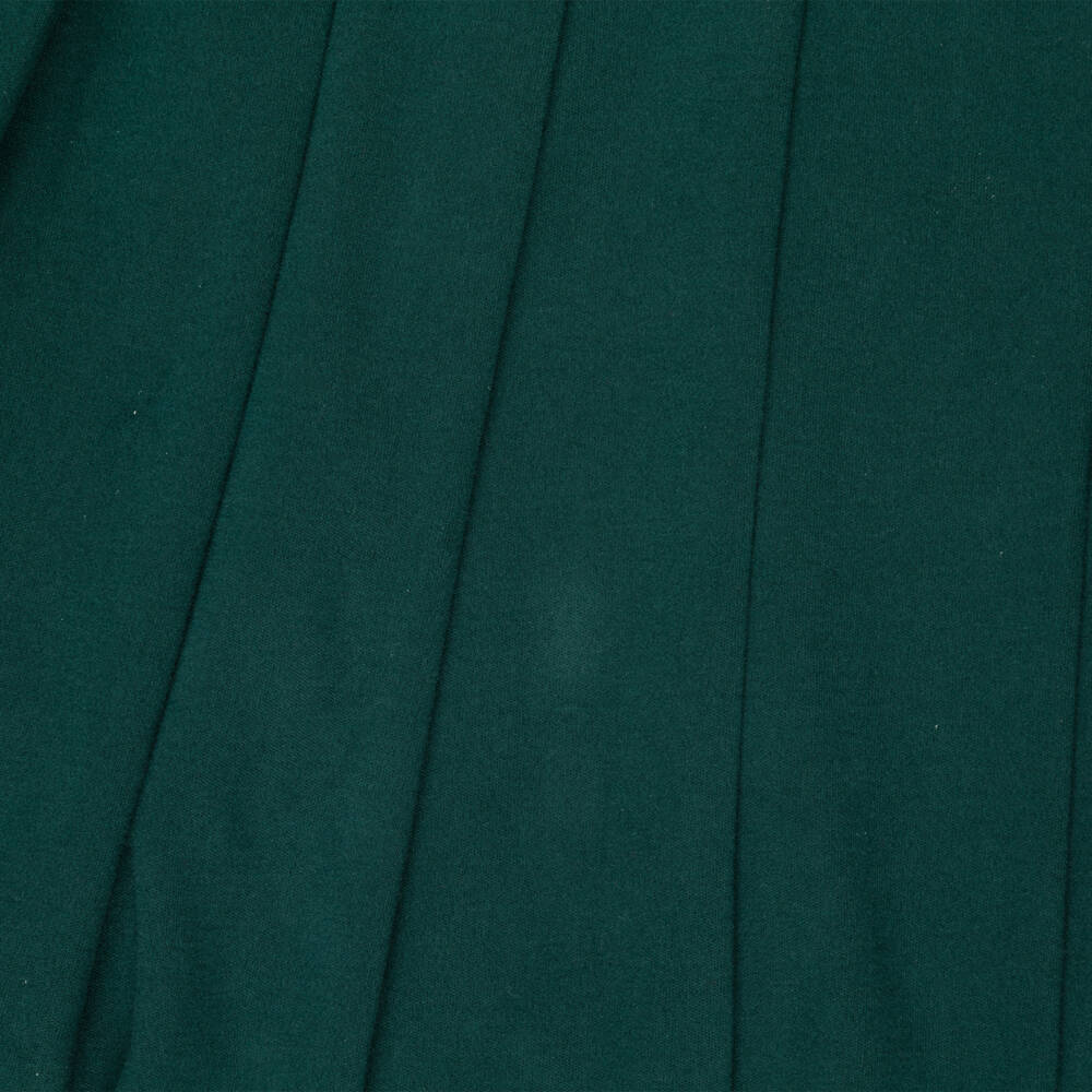 Patachou-Preloved Girls Green Cotton Pleated Dress (14 years) | Childrensalon Outlet