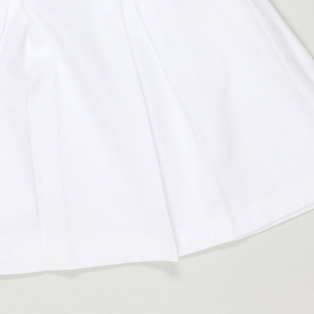 Patachou-Preloved Girls White Cotton Piqué Dress (4 years) | Childrensalon Outlet