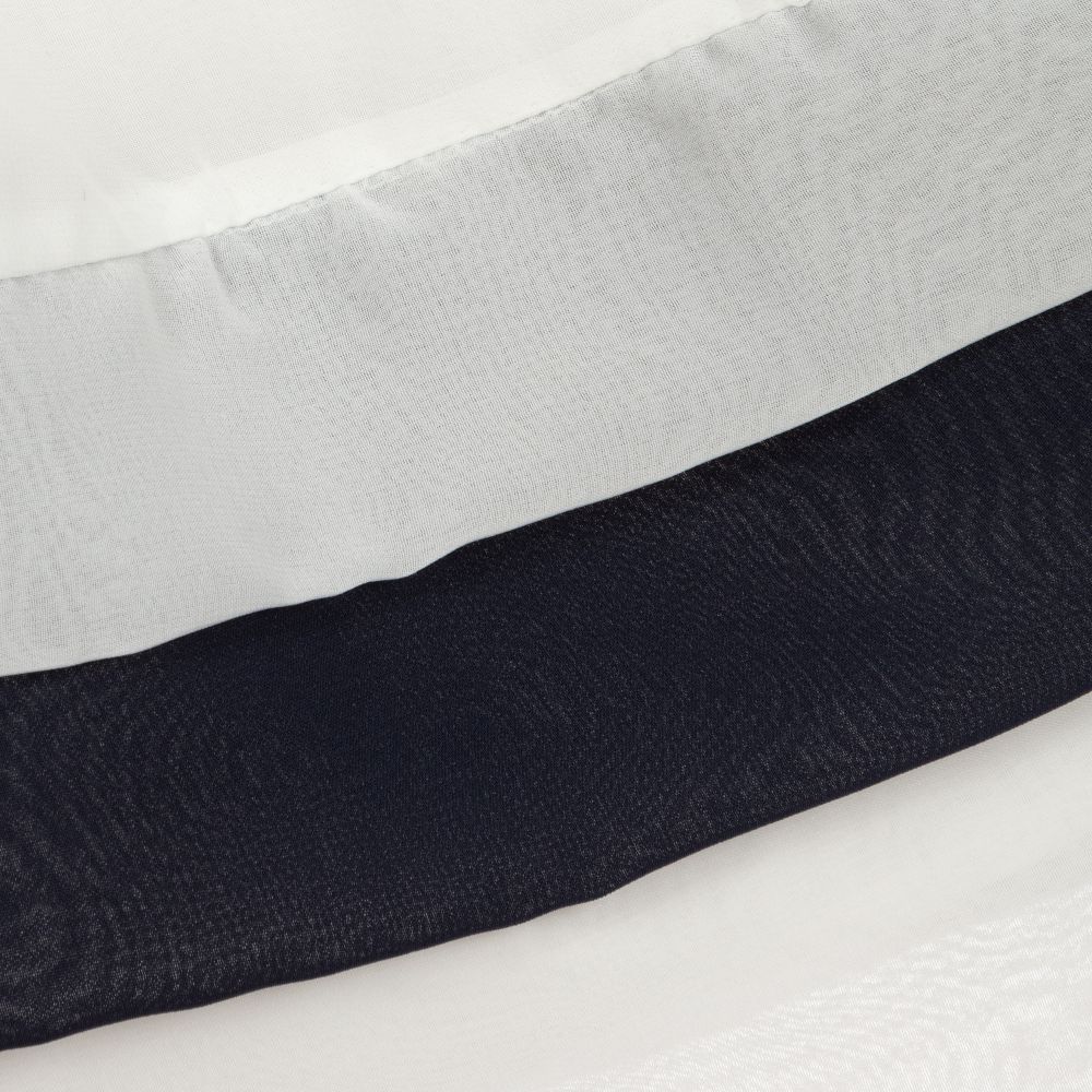 Patachou-Бело-синяя шифоновая юбка | Childrensalon Outlet