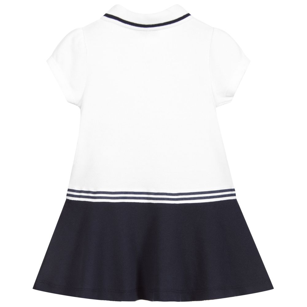 robe polo blanche