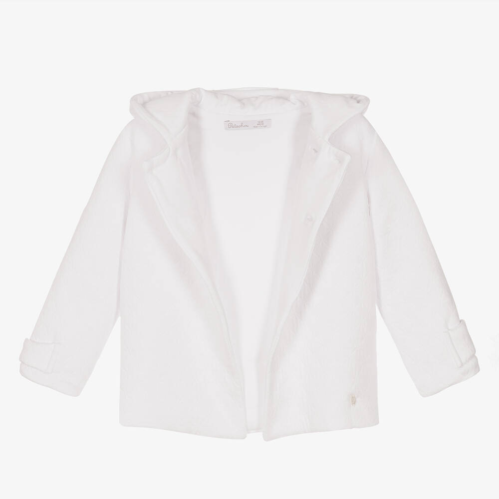 Baby boy white summer hot sale jacket