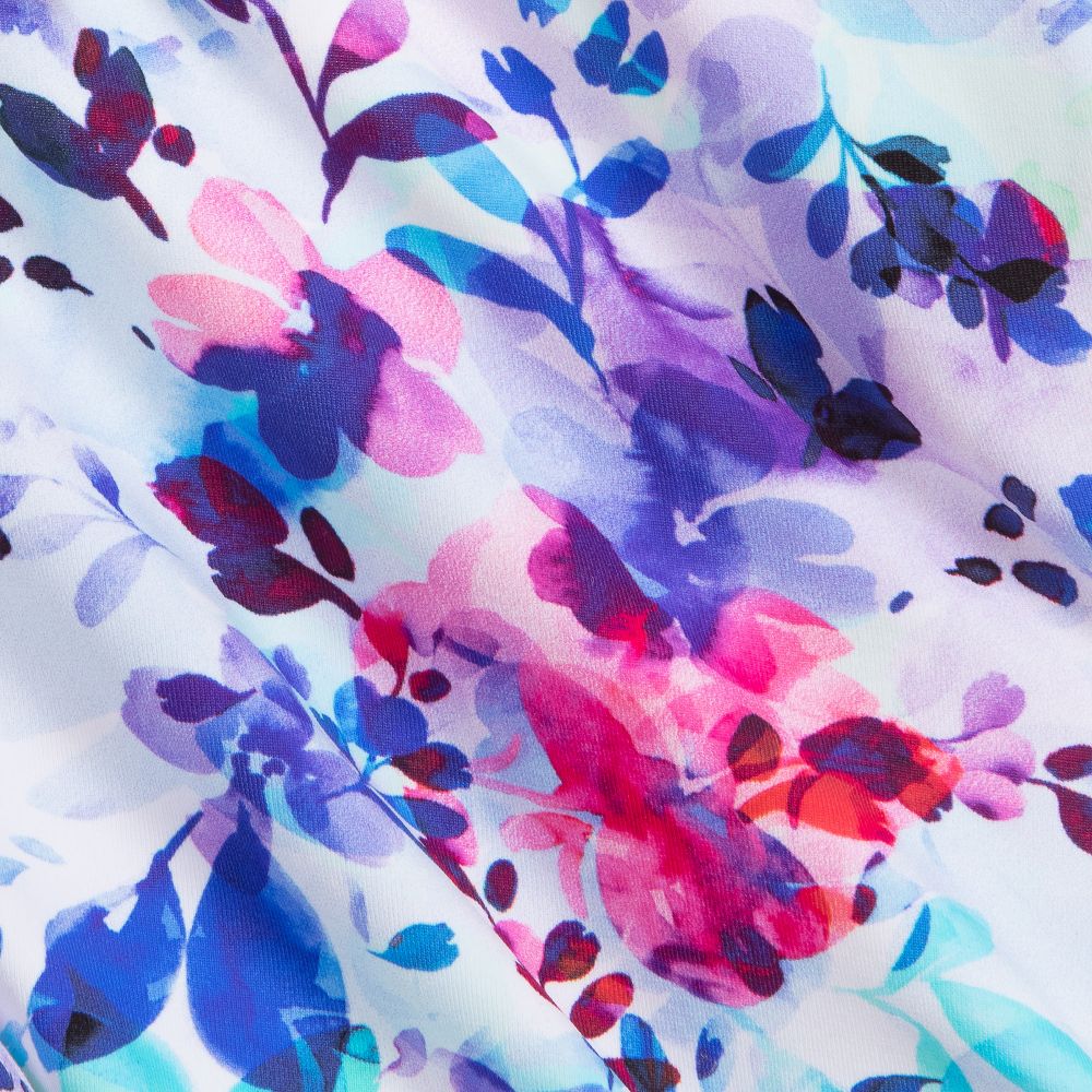 Paté de Sable-Girls Floral Print Swimsuit | Childrensalon Outlet