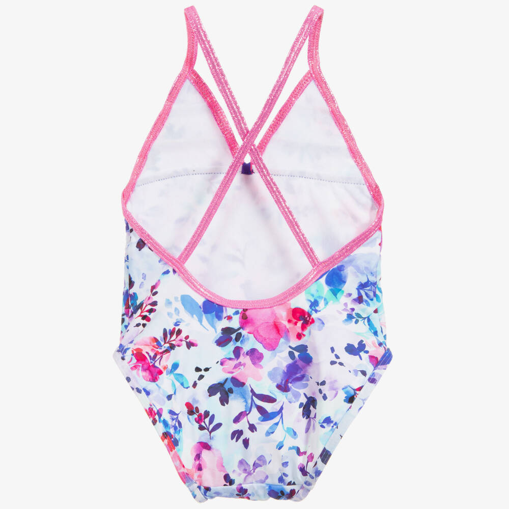 Paté de Sable-Girls Floral Print Swimsuit | Childrensalon Outlet